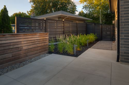 Side walkway